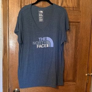 WOMENS NORTH FACE XXL V-NECK